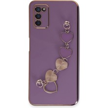 Emos Avm Samsung Galaxy A03S Kılıf Esila Silikon - Mor