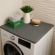Keçe Çamaşır Makinesi Örtüsü Makine Üstü Pad 50*60 cm Gri