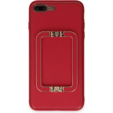 Emos Avm iPhone 7 Plus Kılıf Coco Elit Kapak - Kırmızı