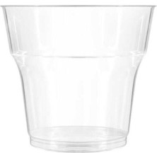 Şeffaf Kristal Bardak 200 Cc, Renkli, Hafif ve Şık Tasarım, Paket 40 Adet