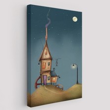 SONIKON LINE Hayran Bırakan Güzel Ev Dekoratif Kanvas Tablo, Duvar Dekoru 6186