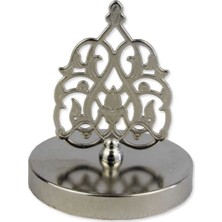 Çok Amaçlı Metal Kubbe Kapağı, 5.6x6.5 Cm, Gümüş, Pk:1