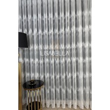 Lisabella Home Serenita  Beyaz 1x3 Pile Dikişli  Örme Tül Perde