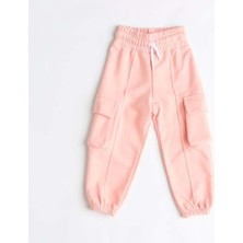 Kargo Cepli Eşofman Alt-6/16 Yaş Pembe
