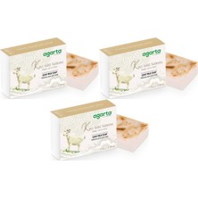 Agarta El Yapımı Doğal Sabun 150GR Keçi Sütü (3 Lü Set)