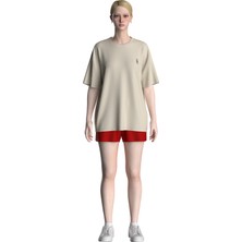 Sunday Routine Pankek Grafikli Oversize T-Shirt