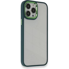 Emos Avm iPhone 13 Pro Kılıf Dora Kapak - Haki Yeşil