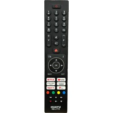 Youtube- Netflix- Prime Video- Twitch- Rakutentv- Fplay Tuşlu Smart Android Tv Huayu Kumanda