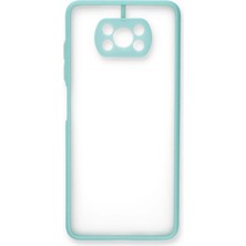 Emos Avm Xiaomi Pocophone X3 Kılıf Montreal Silikon Kapak - Turkuaz