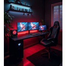 50 cm Opak 20 Renk Rf Kumandalı Rgb Çubuk Şerit LED Renk Değiştiren LED Işık SB-6542