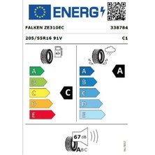 Falken 205/55 R16 Tl 91V Ziex ZE320 Oto Yaz Lastiği ( Üretim Yılı : 2025 )