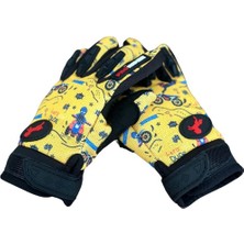 Motosiklet Çocuk Eldiveni Tpr Velcro Kids Motor Eldiven Dude