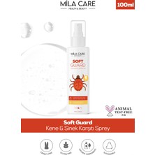 Mila Care Soft Guard Sivrisinek ve Kene Kovucu Sprey Losyon Bitkisel Tüm Vücut Için 100ml