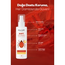 Mila Care Soft Guard Sivrisinek ve Kene Kovucu Sprey Losyon Bitkisel Tüm Vücut Için 100ml