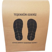 İDECplast Oto Kağıt Paspas  40X50 CM 100'lük Rulo