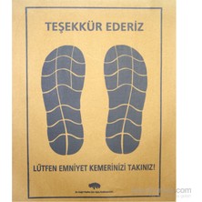 İDECplast Oto Kağıt Paspas  40X50 CM 100'lük Rulo