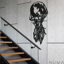 Numa Concept Atlas Mdf Duvar Dekorasyon Lazer Kesim 39x21 Cm