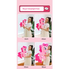 Zhoulingjun Pony Poly Unicorn Peluş Oyuncaklar Kız Çocuk Hediyeleri (Yurt Dışından)