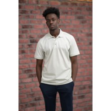 Advante Regular Fit Likralı Pano Desenli Polo Yaka T-Shirt