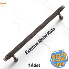 Martin Eskitme Antik Sarı Metal Kulp 192 mm Mobilya Çekmece Mutfak Dolabı Dolap Modern Kapak Kulplar