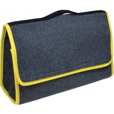 Nyf Bagaj Çantası Organizer Halı Taşınabilir Füme-Sarı 40X15X21 cm