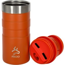 Comfort Therm Paslanmaz Çelik Turuncu Termos Bardak, Mug 350ML