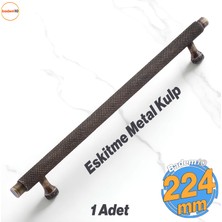 Martin Eskitme Antik Sarı Metal Kulp 224 mm Mobilya Çekmece Mutfak Dolabı Dolap Modern Kapak Kulplar