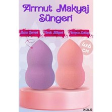 6 Adet Armut Makyaj Süngeri Kabak Sünger