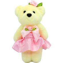 Teknotrust Pembe Minik Ayıcık Süs 11X6, Zarif ve Sevimli Dekorasyon Parçası