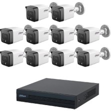 Dahua 10 Kameralı 2 Mp Sesli Ip Güvenlik Kamera Seti IPC-HFW1230TC1-SA