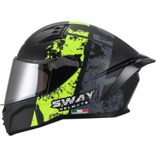 Sway 869 Snatch Black Yellow Kask