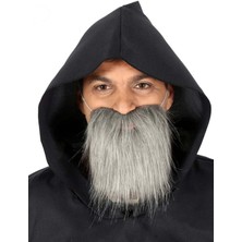 Teknotrust Kırçıllı Korsan Sakal Takma Gri Renk - Erkek Bakım Aksesuarı