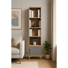 Arion Kids Ege MDF Komodin ve Kitaplık Set | Fonksiyonel ve Modern Kitaplık Komodin Set