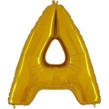 Teknotrust Altın Renkli Balon, 40 Inç, 100 Cm, Kutlama ve Davetler Için Şık Süsleme Seçeneği