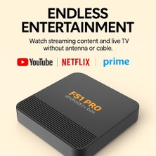 FS1PRO Teknoloji 4K Android TV - Prime Q1 Lisanslı Android TV Box Q1 / Android TV Stick - Yeni Versiyon 4K Android TV - Prime Q1 Lisanslı Android TV Box Q1 / Android TV Stick - Yeni Versiyon