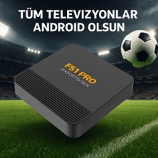 FS1PRO Teknoloji 4K Android TV & ATV Rom - Pro Q1 Box 4K Lisanslı / 8k Grafik
