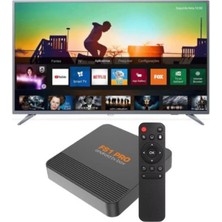 FS1PRO Teknoloji 4K Android TV & ATV Rom - Pro Q1 Box 4K Lisanslı / 8k Grafik