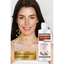 Dermaderm 2 Adet Saç Biotin ve Keratin Içeren Sarımsak Özlü Şampuan 2 x 250 ml