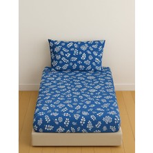 Tek Kişilik Desenli Lastikli Çarşaf Seti 100X200 cm + 1 Yastık Kılıfı 50X70