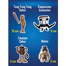 Tung Tung Tung Sahur Elit Set – Tüm Brainrot Karakterleri - 17 Adet Figür