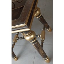 Yan Sehpa Torna Ayak (Eskitme Tasarım Aynalı)