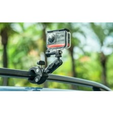 Telesin Universal Tube Clamp Gidon Telefon ve Aksiyon Kamera Tutucu