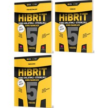 Hız Yayınları 2025 5. Sınıf Fen Bilimleri + Türkçe + Ingilizce Hibrit - Konu Seti 3 Kitap