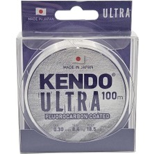 Kendo Ultra Fluorocarbon Coated 100M White Misina