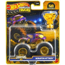 Hot Wheels Monster Trucks Bigfoot Trophy Şampiyonları  Scratch Attack (1/64)