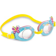 Çocuk Deniz Gözlüğü | Shark, Yengeç, Kelebek Desenli | 3-8 Yaş | Hipolalerjenik Pvc | Eğlenceli Desenler