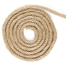 Teknotrust Pembe Hasır Ip 8mm 20MT, Doğal Jüt Ipi, Dayanıklı ve Kullanışlı El Işi Malzemesi