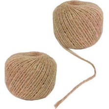 Doğal Kahverengi Ip Jüt 100 Gr, Dayanıklı ve Şık Hobi Malzemesi