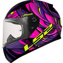 Ls2 Rapid 2 Athena Siyah-Mor Kask