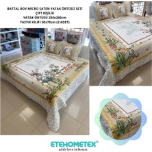 Etehometex Çift Kişilik Kapitoneli Yatak Örtüsü Seti